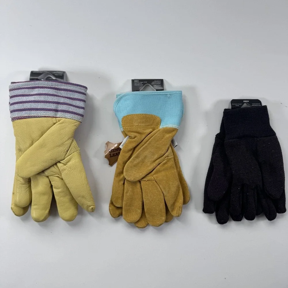 KINCO Kids Medium Glove Bundle x 3 Snow Glove Farm Ranch Lawn Garden